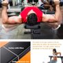 Weight Bench Folding Workout Bench with Carrying Handle Flat Home Training Multiuse Fitness Bench (FREE POSTAGE) Image 6