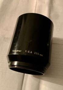 Pentax Super Takumar 200mm lens hood vintage film camera