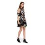 WHISTLES Floral Print Cold Shoulder Silhouette Dress Image 2