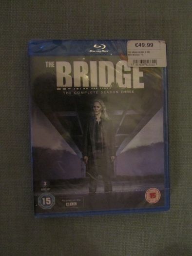The Bridge Season 3 Blu Ray Scandi Drama - new and sealed
