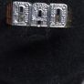 Vintage Fully Hallmarked London 9ct Gold Dad Ring Size 61 Image 6