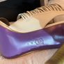 Miezko Leather Sandals / Gladiator Heels - Size EU 40 / Size 6 Image 4
