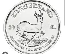 1 Oz Silver Kruggerand Coins