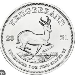 1 Oz Silver Kruggerand Coins