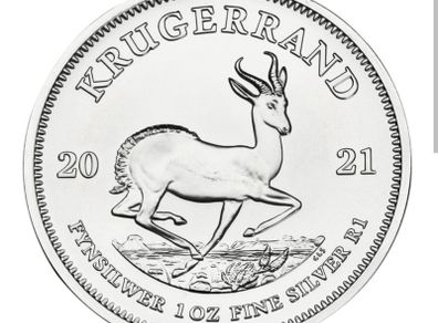 1 Oz Silver Kruggerand Coins