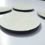 Set/4x 65mm Audi STICKERS ONLY Wheel Centre Cap Sticker A3 A4 A5 A6 Q5 S Line Q7 Image 3