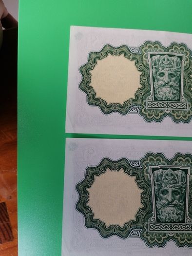 1959 Irish One Pound Banknotes