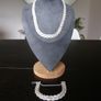 Woven .925 Silver Necklace & Bracelet Set, 74g Image 3