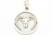 Mexican Ram Sterling Silver Pendant