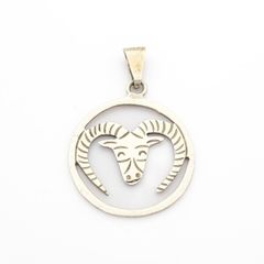 Mexican Ram Sterling Silver Pendant