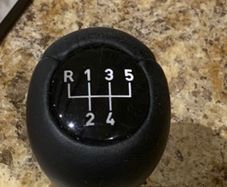 BMW gear stick cover