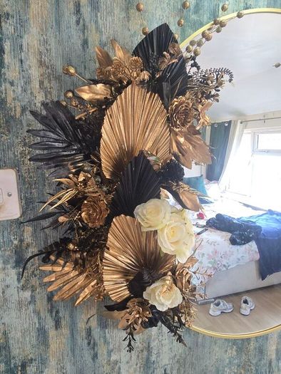 hand crated mirror