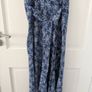 John Rocha Blue Floral Dress, Size UK 12 Image 3