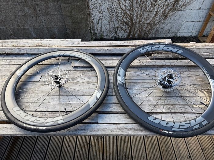 Vision Metron 55sl carbon wheelset