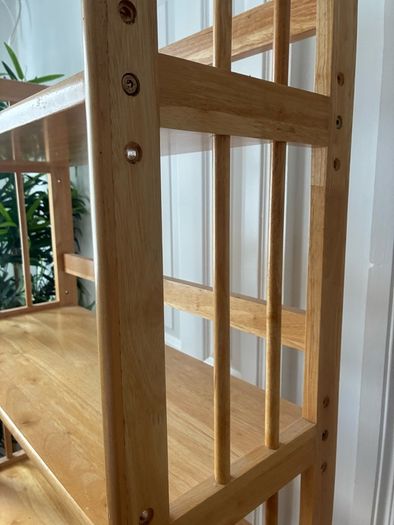 Pine shelves