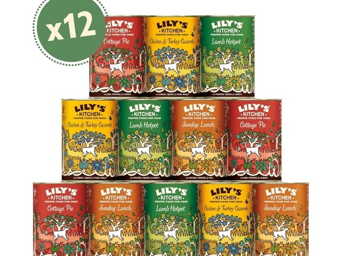 2 x Lily's Kitchen Classic 12 pack wet dog food