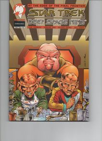 Star Trek Deep Space Nine At The Edge Of The Final Frontier 1996 1st Print Malibu Copper Age Comic