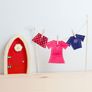 BRAND NEW The Irish Fairy Door Female Washing Line Playset Image 3