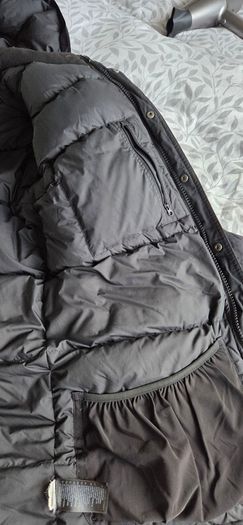 North Face hivent black padded 3/ Length ski Jacket