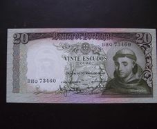 Portugal. Unc 20 Escudos (26.5.1964)