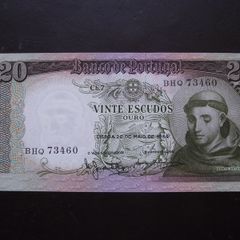 Portugal. Unc 20 Escudos (26.5.1964)