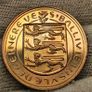 Guernsey Proof 1956 Double Coin Set Scarce Stunning Gem Coins Image 7