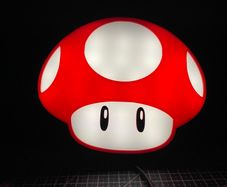 Mario Mushroom light box