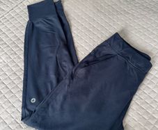 Gym+Coffee Womens Navy Joggers Size S