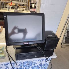 POS, receip printer and cash drawer