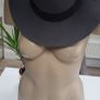 Witchery 100% Wool Grey Fedora - One Size Image 2