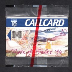 1994 Ireland 20 unit Rose of Tralee '94 (Schlumberger SC7) Call Card Mint in Packaging