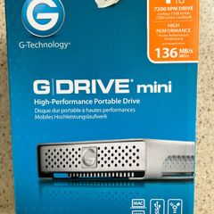 NEW G-Technology 1TB G-DRIVE Mini | High-Performance 7200RPM | Sealed Box    Ideal for Photographers, MacBook Pro Ready.
