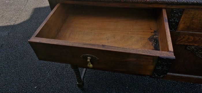 Antique oak sideboard