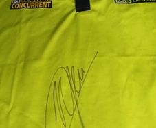 Michael Van Gerwen hand signed 2024 jersey.