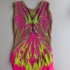 Rhythmic gymnastics leotard girls