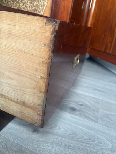 Stunning Antique Victorian Mahogany Triple Wardrobe