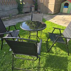 Garden table and chairs