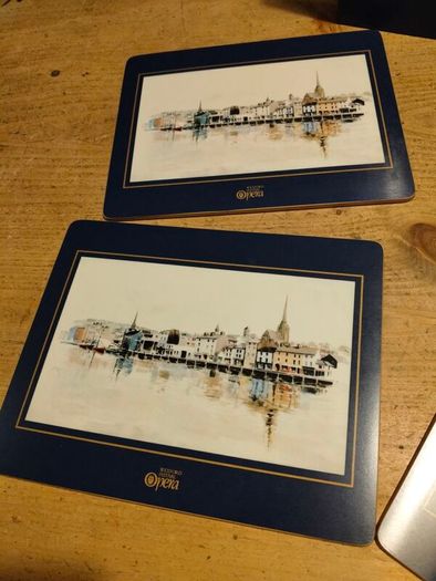 Wexford Opera festival placemats set new in box. Set of 4.
