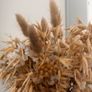 Dried flower bouquet & vase Image 4
