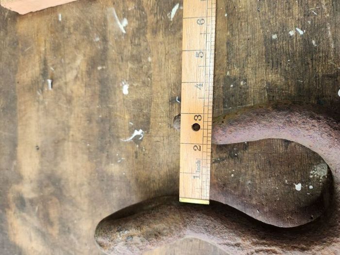 vintage iron hook