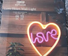 led strip lights Neon Love Heart Wall Light