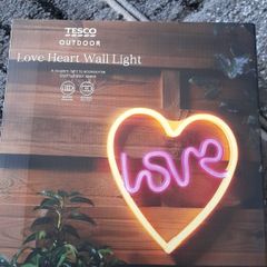 led strip lights Neon Love Heart Wall Light