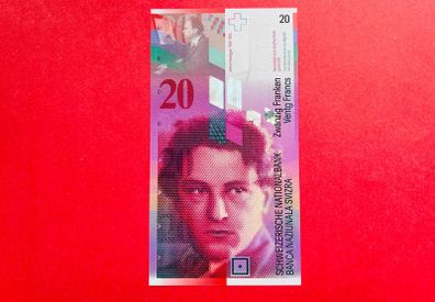 Switzerland  20 Francs  2005 ( Uncirculated )vertical.) Polymer . Pick  69d( UNCIRCULATED )