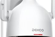 2K Security Camera Outdoor with Motion Tracking, Pan-Tilt 360 Degree View, CCTV Camera, Sound-Lights Alarm, Home WiFi Camera, Color Night Vision