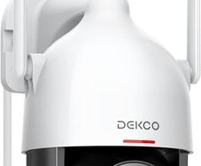 2K Security Camera Outdoor with Motion Tracking, Pan-Tilt 360 Degree View, CCTV Camera, Sound-Lights Alarm, Home WiFi Camera, Color Night Vision