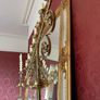 Antique Pair Brass Church 9 Arm Candelabra Image 5