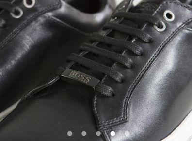 Hugo Boss Leather Runners 43
