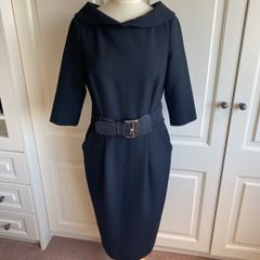 Helen McAlinden fully lined size 12 black dress