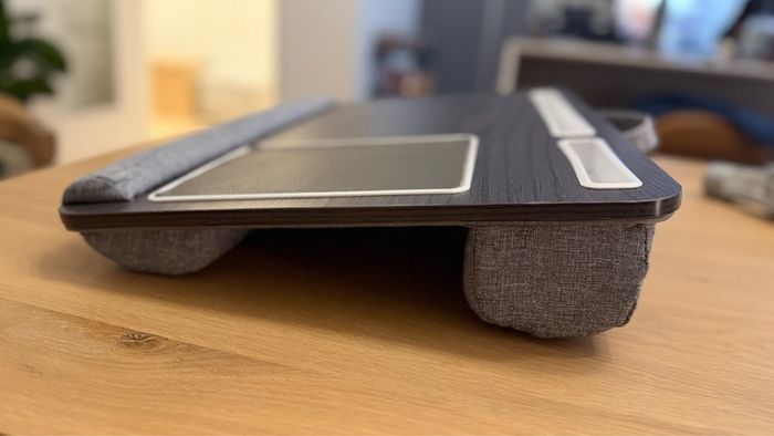 Portable Cushioned Worktop (Grey, White)