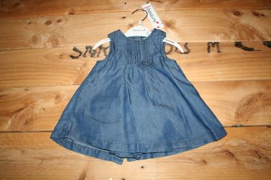 BABALUNO baby girl NEW denim dress and nappy cover 0-3 months